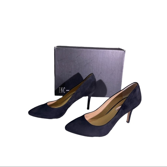 Black INC pumps 8.5 used once only with box - Picture 3 of 5